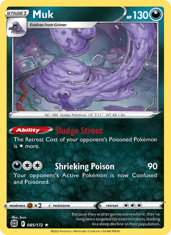 Carta Muk 085/172 de Brilliant Stars