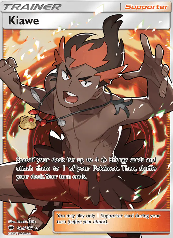 Carta Kiawe 144/147 de Burning Shadows