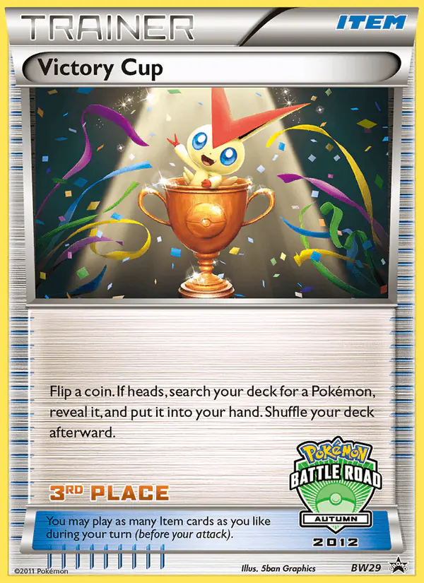 Carta Victory Cup BW29 de BW Black Star Promos