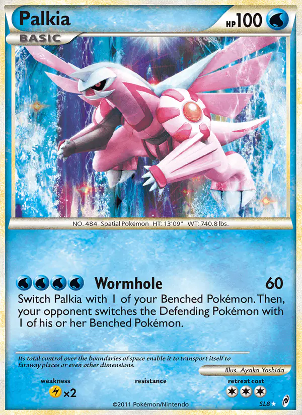 Carta Palkia SL8 de Call of Legends