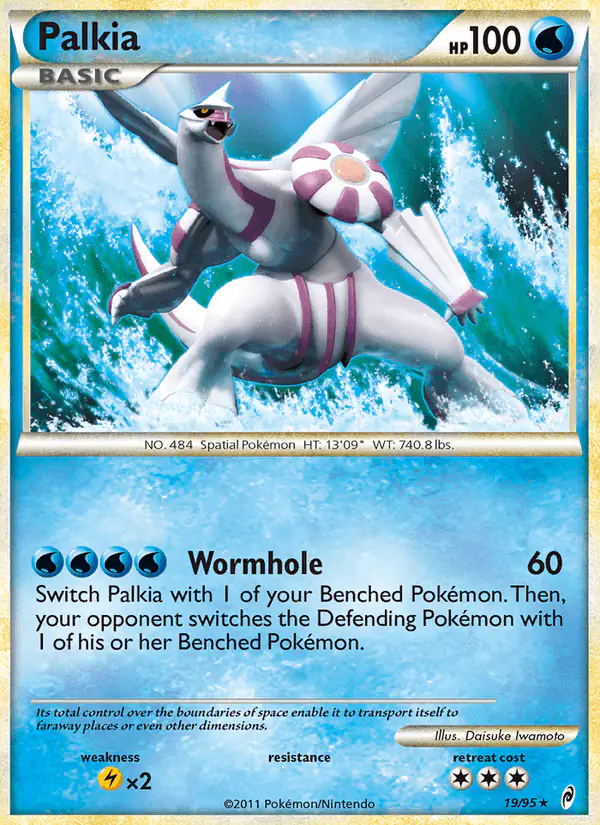 Carta Palkia 19/95 de Call of Legends