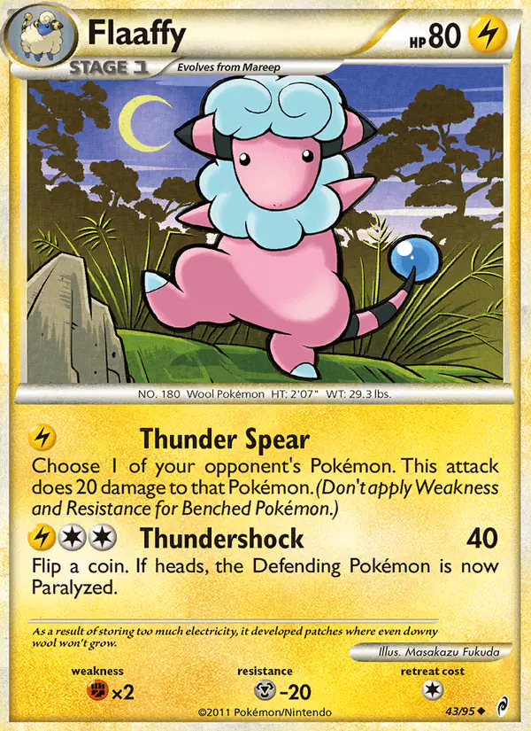 Carta Flaaffy 43/95 de Call of Legends