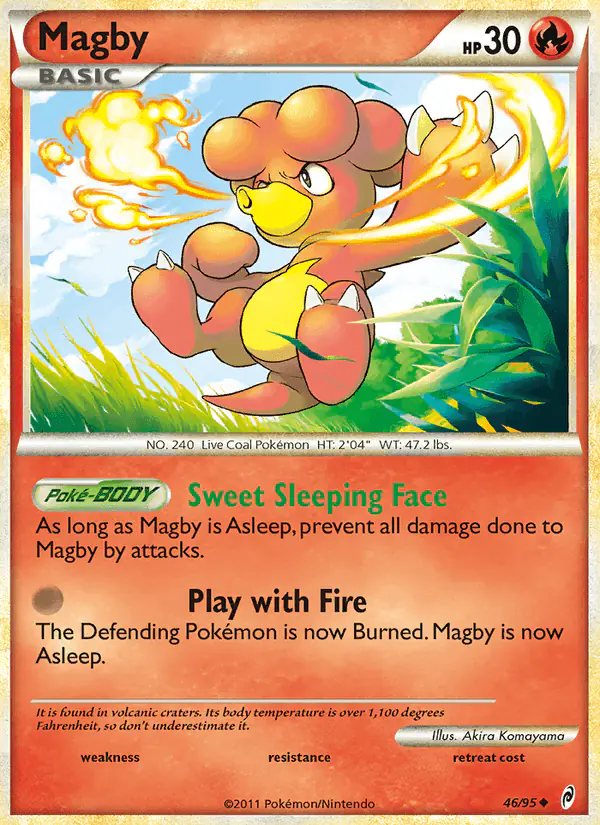 Carta Magby 46/95 de Call of Legends