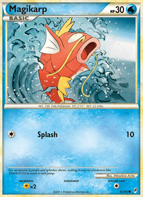 Carta Magikarp 61/95 de Call of Legends