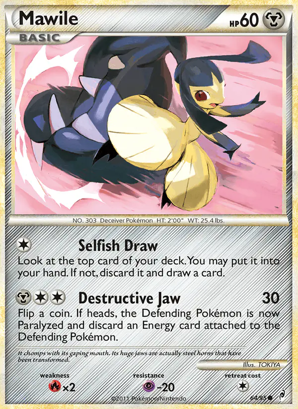 Carta Mawile 64/95 de Call of Legends