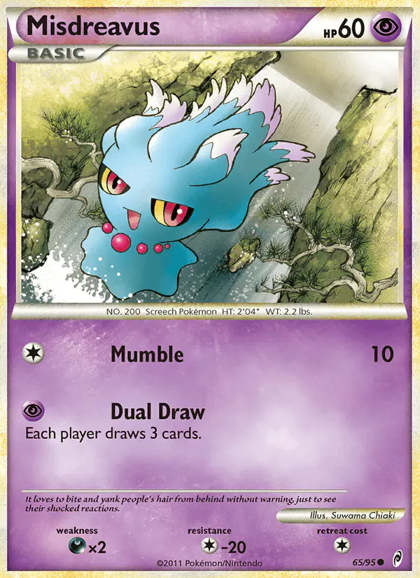 Carta Misdreavus 65/95 de Call of Legends