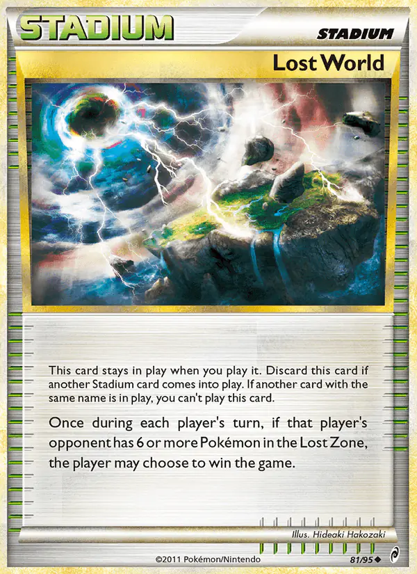 Carta Lost World 81/95 de Call of Legends