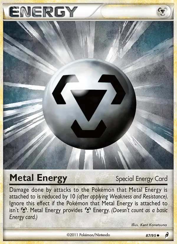 Carta Metal Energy 87/95 de Call of Legends