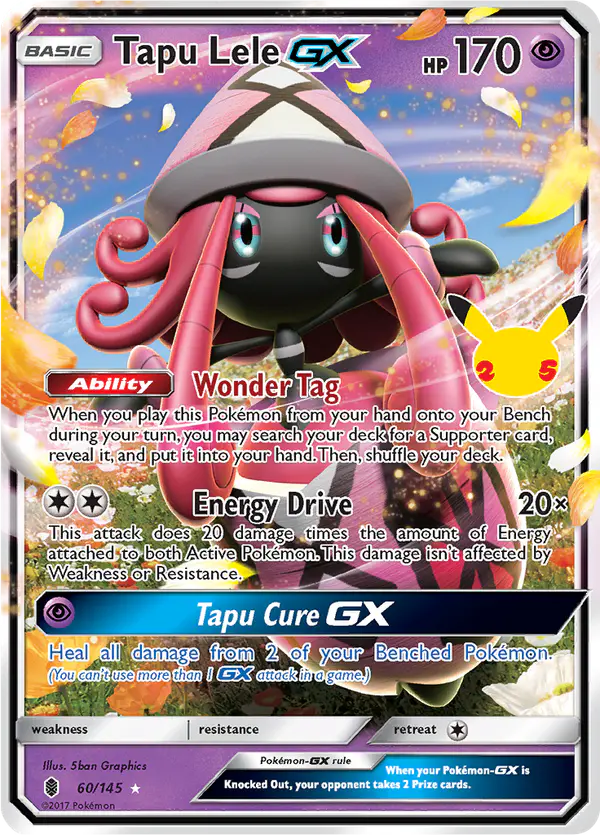 Carta Tapu Lele GX CC025 de Celebrations Classic Collection