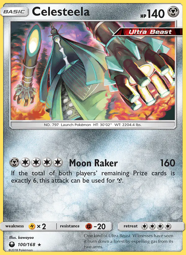 Carta Celesteela 100/168 de Celestial Storm