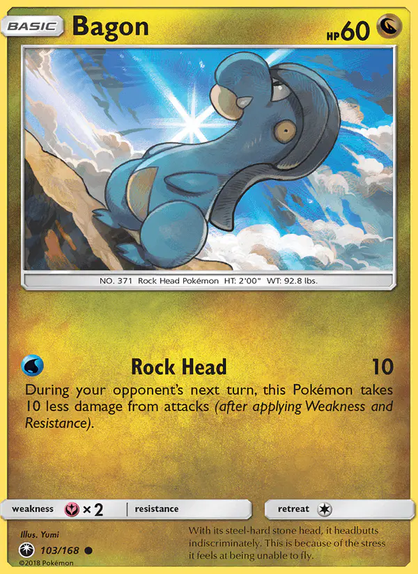 Carta Bagon 103/168 de Celestial Storm