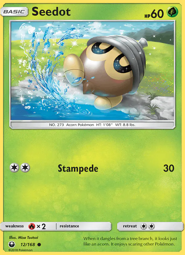 Carta Seedot 12/168 de Celestial Storm