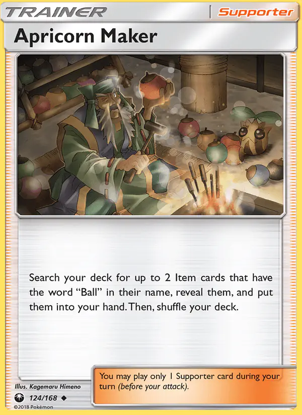 Carta Apricorn Maker 124/168 de Celestial Storm