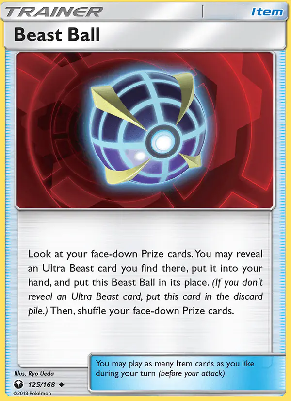 Carta Beast Ball 125/168 de Celestial Storm