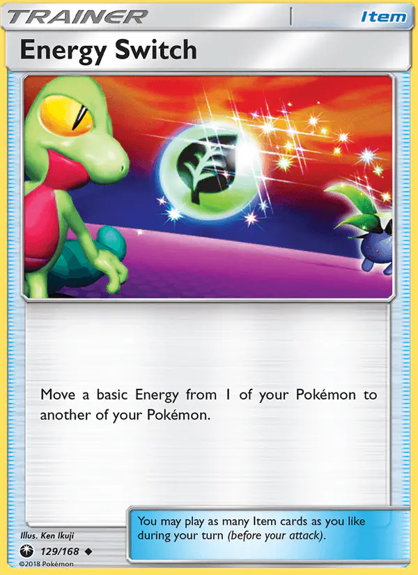 Carta Energy Switch 129/168 de Celestial Storm