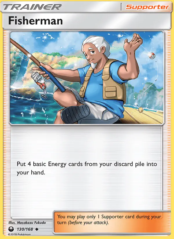 Carta Fisherman 130/168 de Celestial Storm