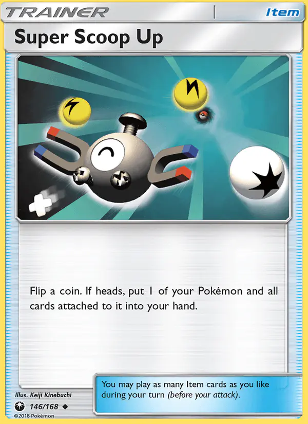 Carta Super Scoop Up 146/168 de Celestial Storm