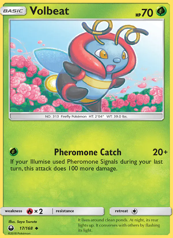 Carta Volbeat 17/168 de Celestial Storm