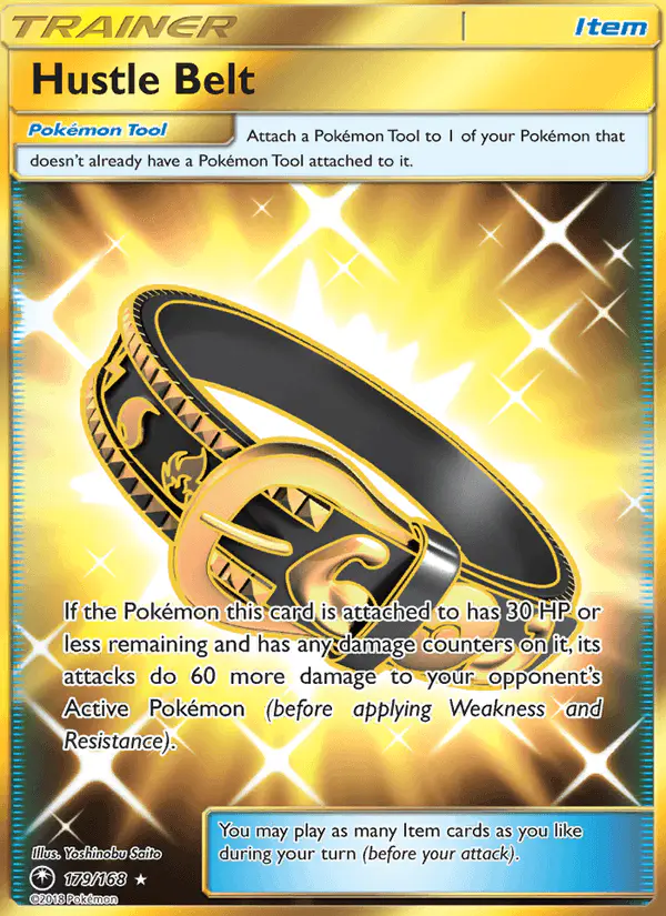 Carta Hustle Belt 179/168 de Celestial Storm