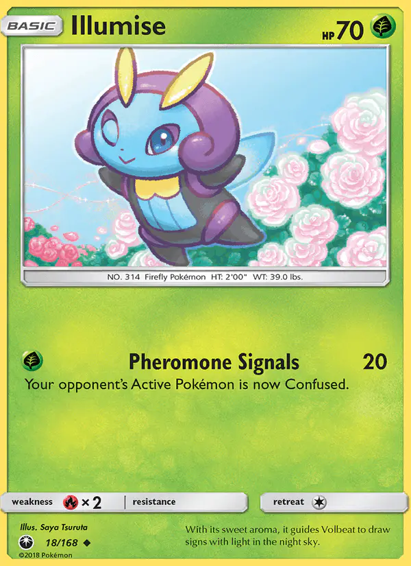 Carta Illumise 18/168 de Celestial Storm