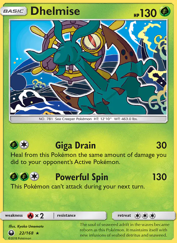 Carta Dhelmise 22/168 de Celestial Storm