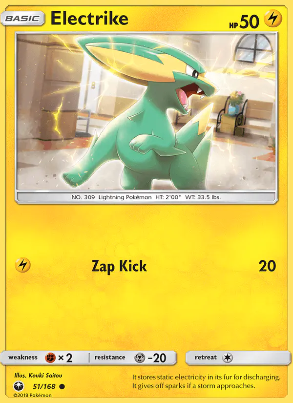 Carta Electrike 51/168 de Celestial Storm