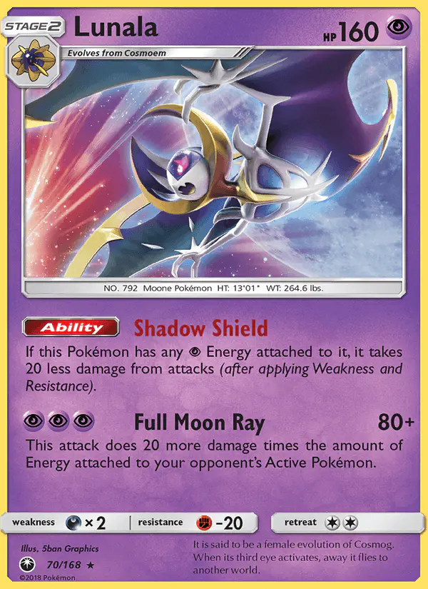 Carta Lunala 70/168 de Celestial Storm
