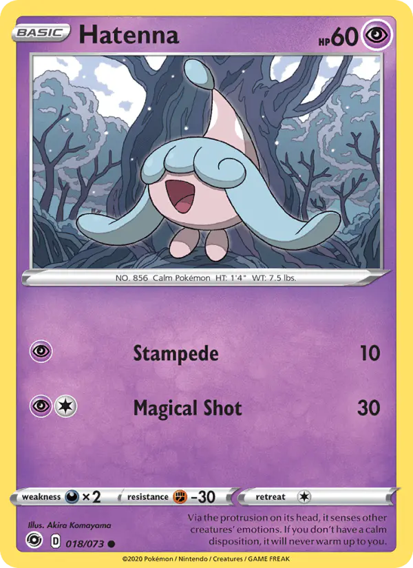 Carta Hatenna 018/073 de Champion's Path