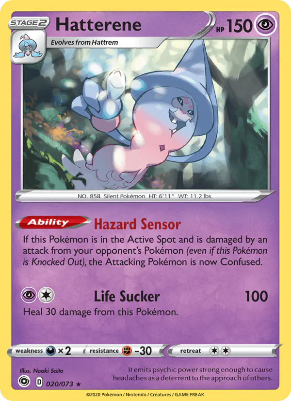Carta Hatterene 020/073 de Champion's Path