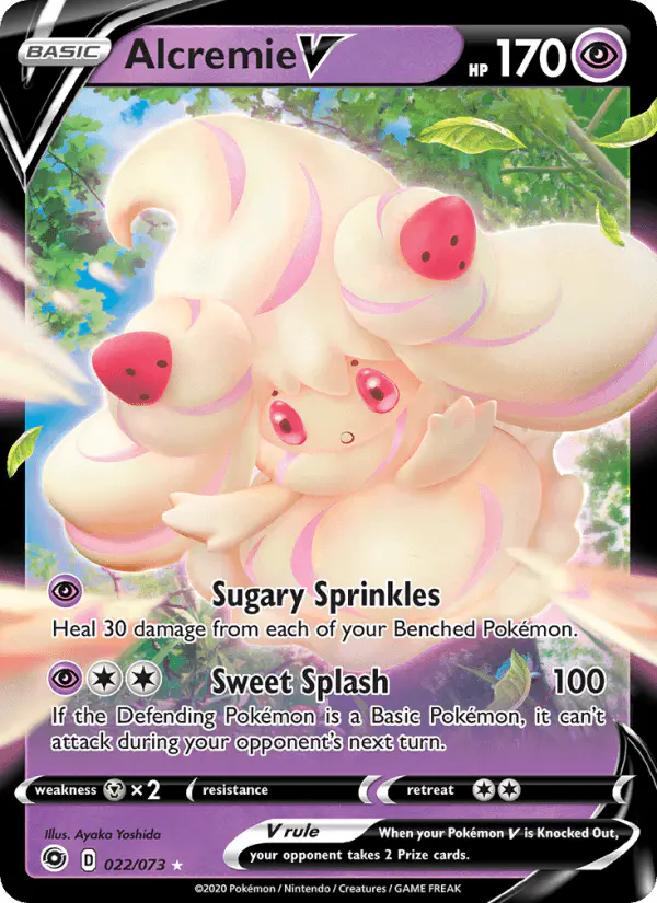 Carta Alcremie V 022/073 de Champion's Path