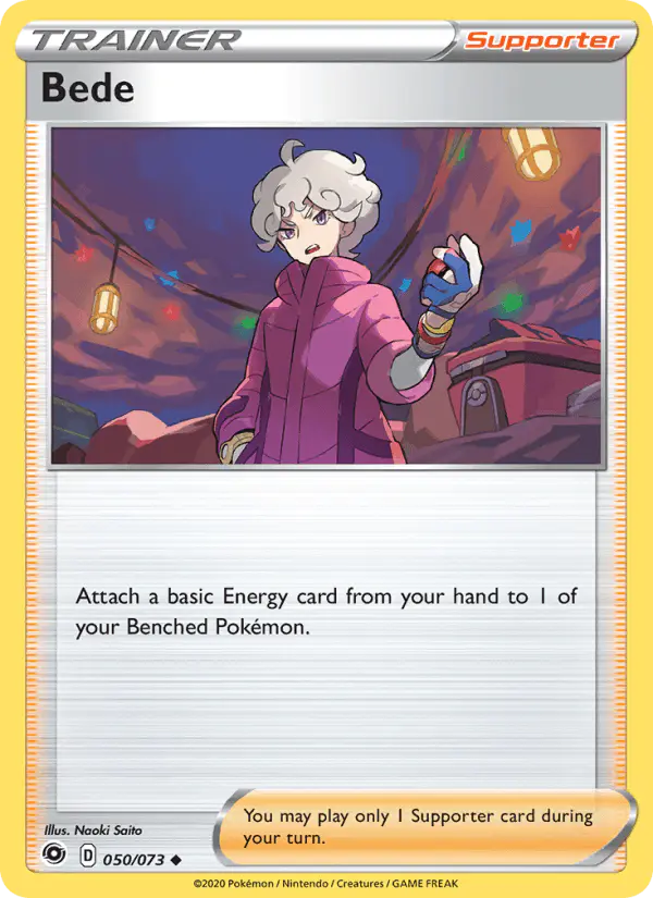 Carta Bede 050/073 de Champion's Path