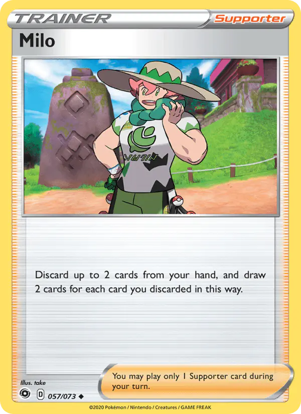 Carta Milo 057/073 de Champion's Path