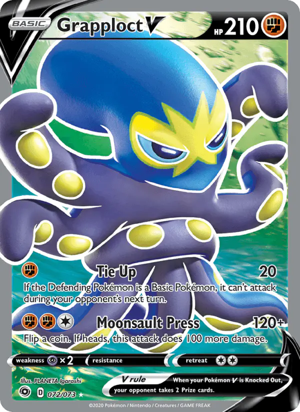 Carta Grapploct V 072/073 de Champion's Path