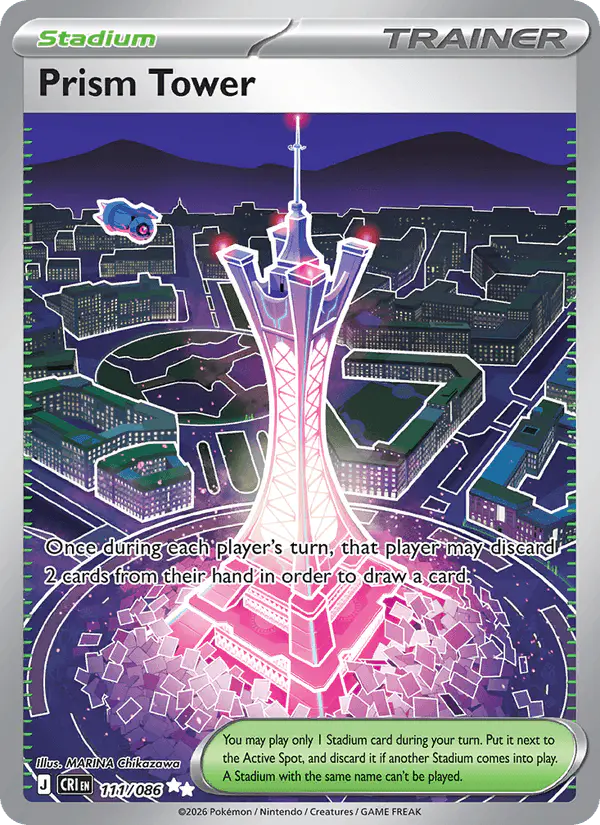 Carta Prism Tower 111/086 de Chaos Rising