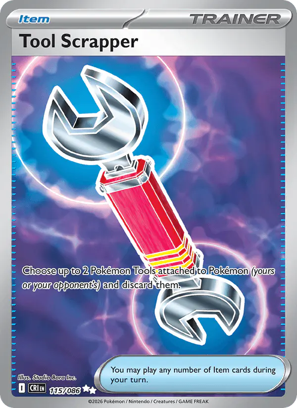 Carta Tool Scrapper 115/086 de Chaos Rising
