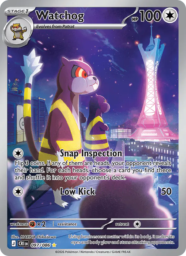 Carta Watchog 097/086 de Chaos Rising