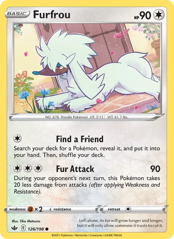 Carta Furfrou 126/198 de Chilling Reign