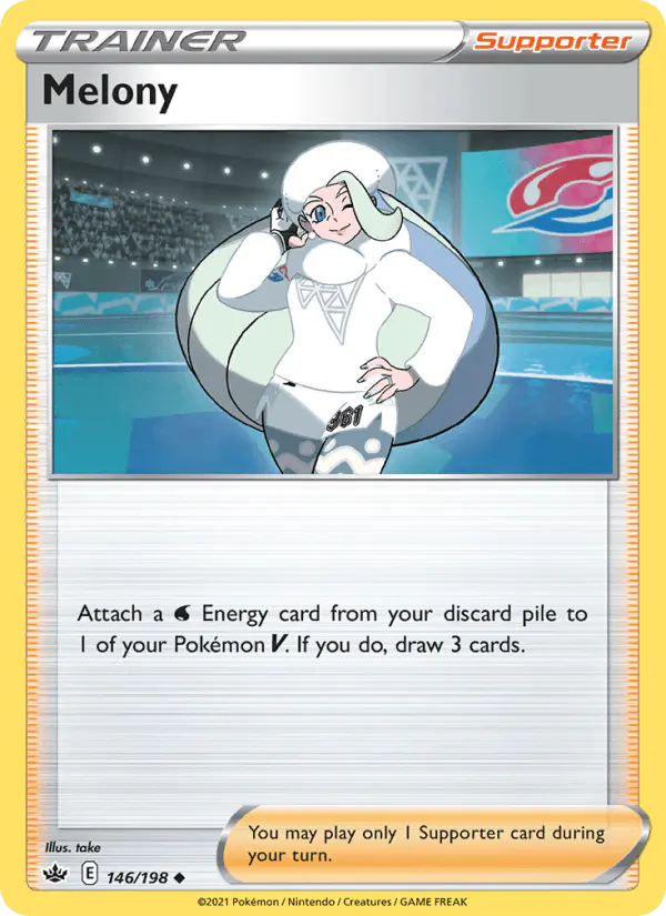 Carta Melony 146/198 de Chilling Reign
