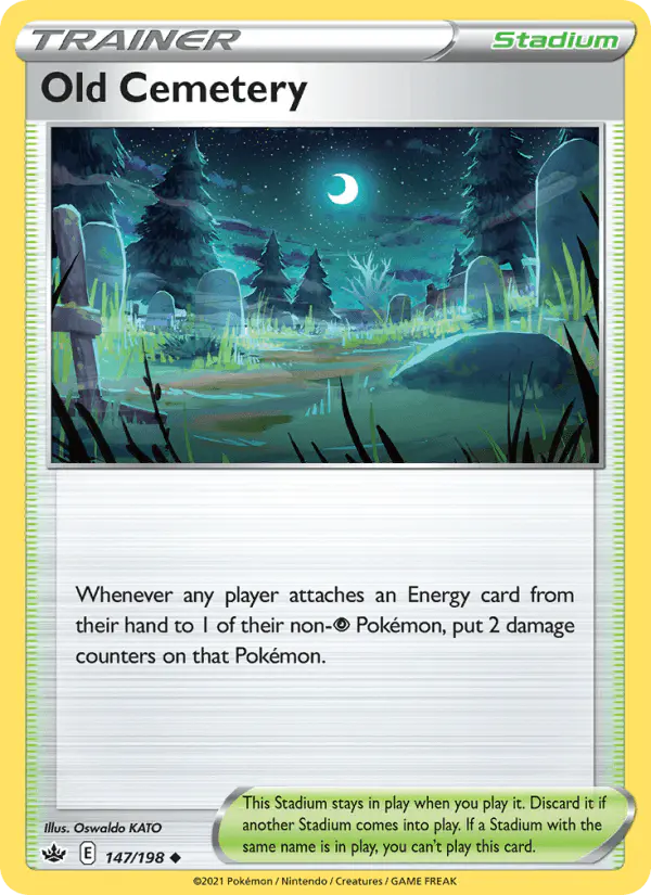Carta Old Cemetery 147/198 de Chilling Reign