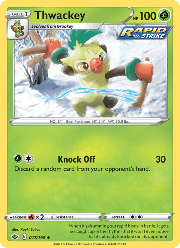 Carta Thwackey 017/198 de Chilling Reign