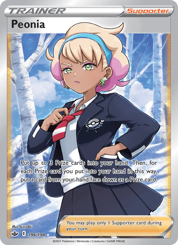 Carta Peonia 196/198 de Chilling Reign