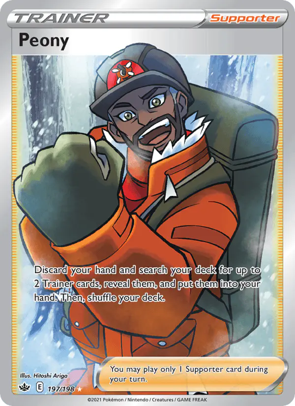 Carta Peony 197/198 de Chilling Reign
