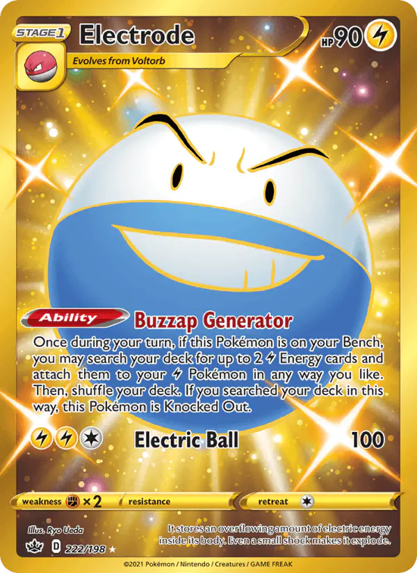 Carta Electrode 222/198 de Chilling Reign