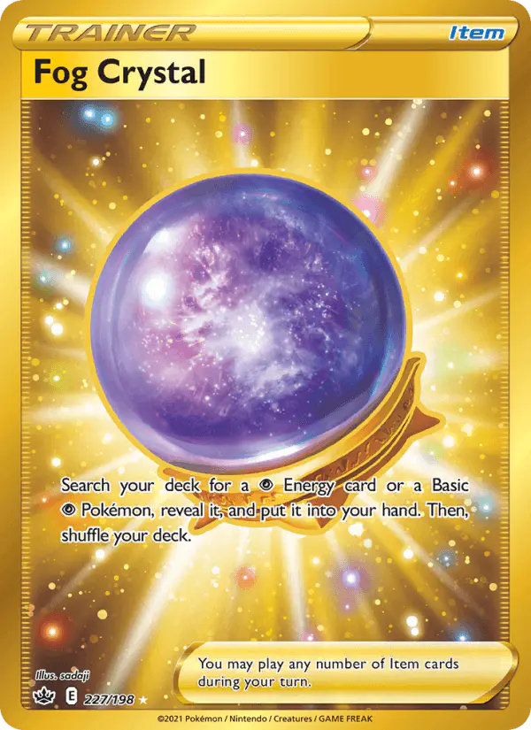 Carta Fog Crystal 227/198 de Chilling Reign