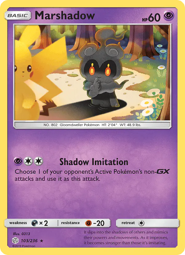 Carta Marshadow 103/236 de Cosmic Eclipse