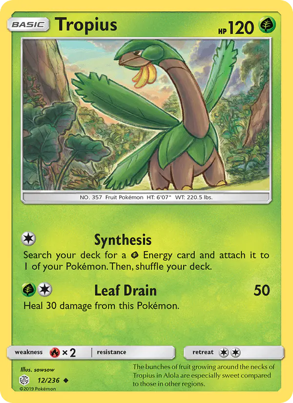 Carta Tropius 12/236 de Cosmic Eclipse