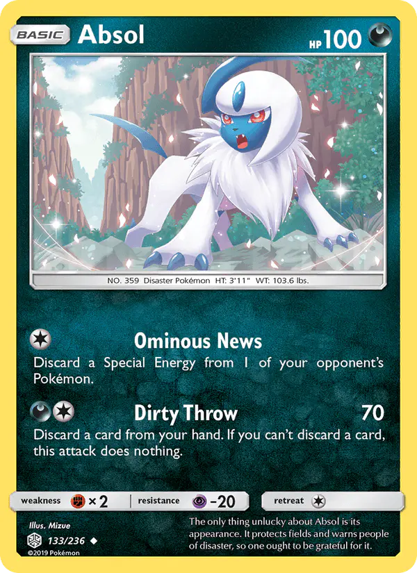 Carta Absol 133/236 de Cosmic Eclipse