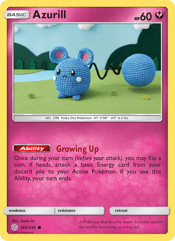 Carta Azurill 146/236 de Cosmic Eclipse