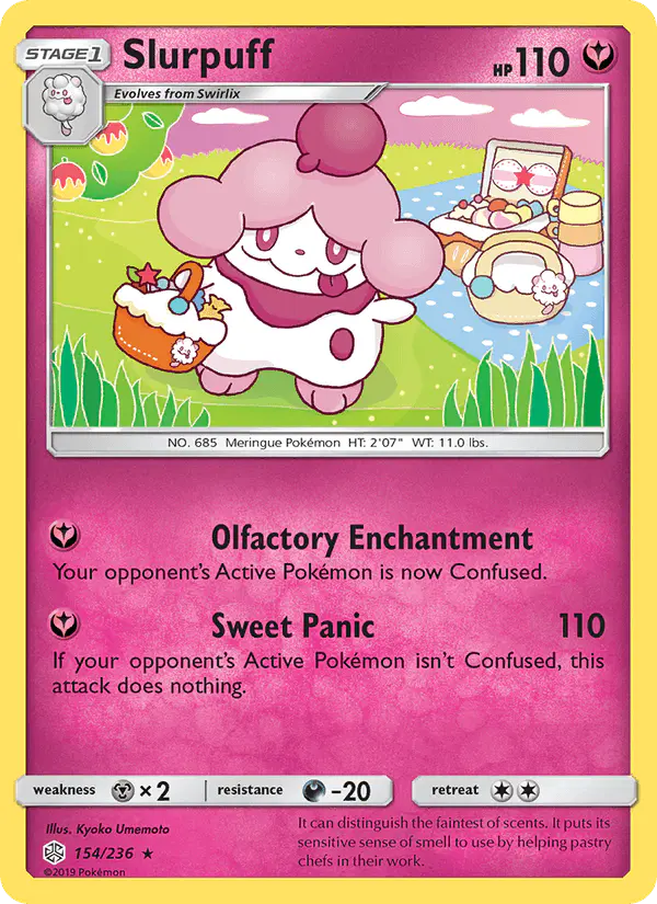 Carta Slurpuff 154/236 de Cosmic Eclipse