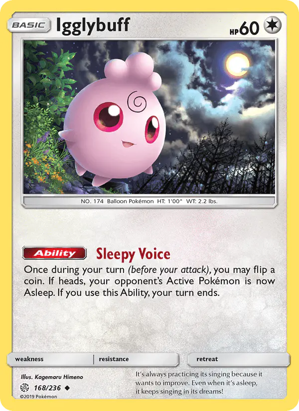 Carta Igglybuff 168/236 de Cosmic Eclipse